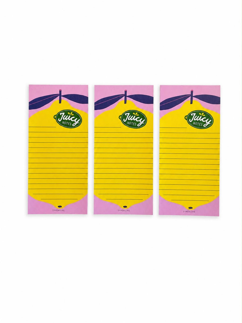 Bloc-notes / Juicy Notes / Citron