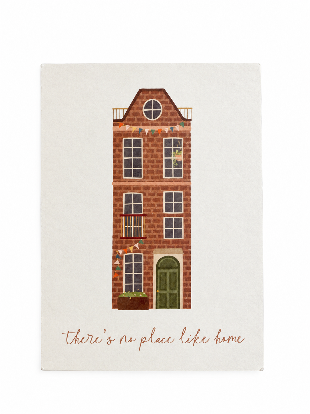 Carte Postale "Maison d'Amsterdam"