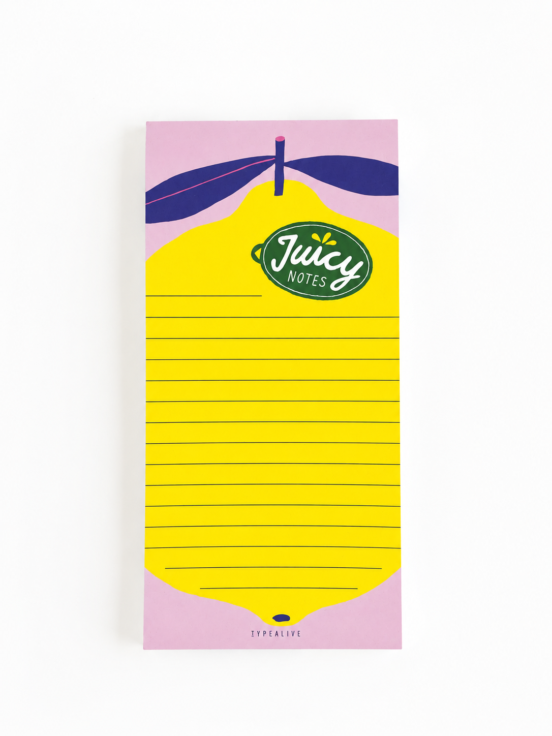 Bloc-notes / Juicy Notes / Citron