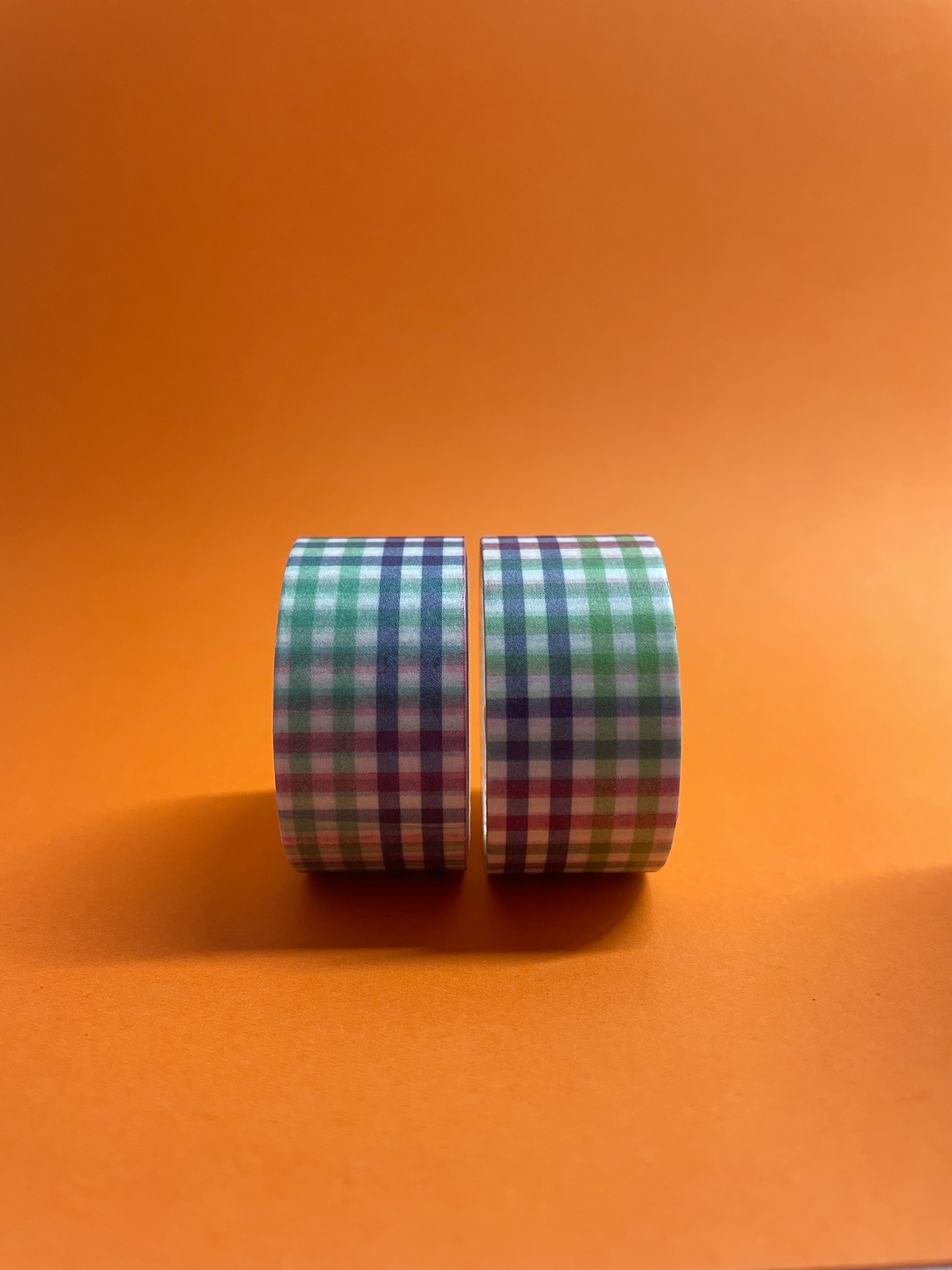 Washi Tape Vert/Bleu - Grand